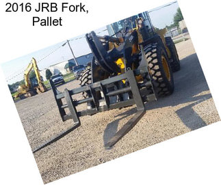 2016 JRB Fork, Pallet