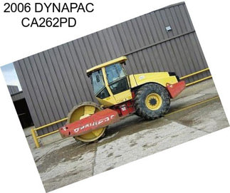 2006 DYNAPAC CA262PD