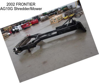 2002 FRONTIER AG10G Shredder/Mower