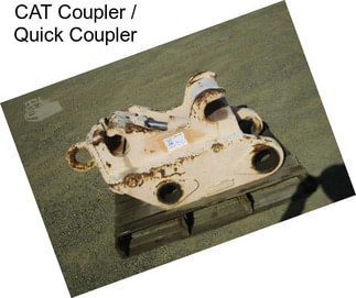 CAT Coupler / Quick Coupler