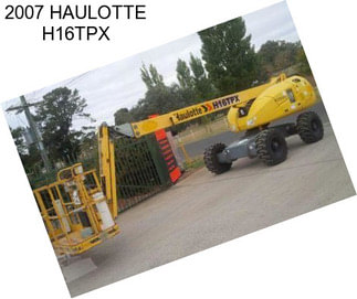 2007 HAULOTTE H16TPX