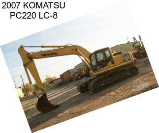 2007 KOMATSU PC220 LC-8