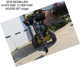 2018 MCMILLEN X1475 AND 12\