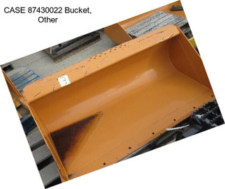 CASE 87430022 Bucket, Other