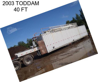 2003 TODDAM 40 FT