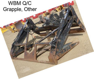 WBM Q/C Grapple, Other