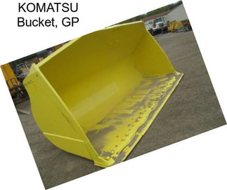 KOMATSU Bucket, GP