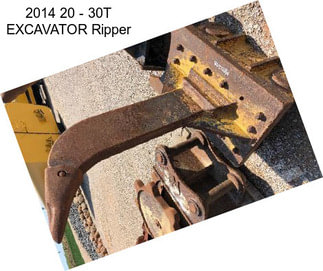 2014 20 - 30T EXCAVATOR Ripper