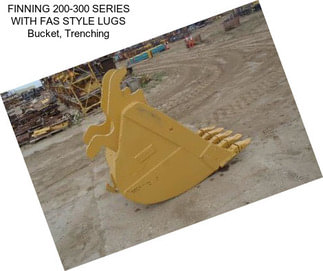 FINNING 200-300 SERIES WITH FAS STYLE LUGS Bucket, Trenching