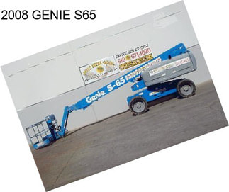 2008 GENIE S65