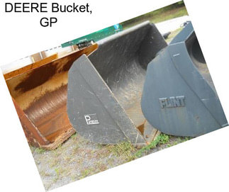 DEERE Bucket, GP