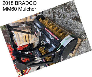 2018 BRADCO MM60 Mulcher