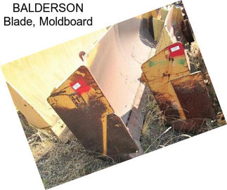 BALDERSON Blade, Moldboard