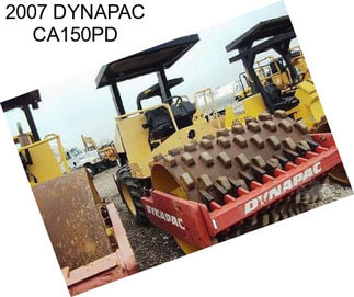 2007 DYNAPAC CA150PD