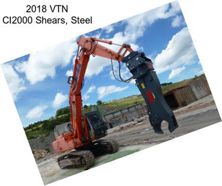 2018 VTN CI2000 Shears, Steel