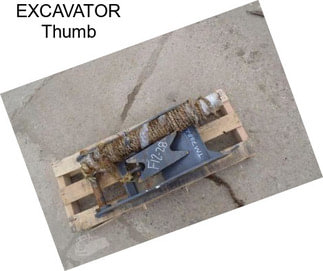 EXCAVATOR Thumb