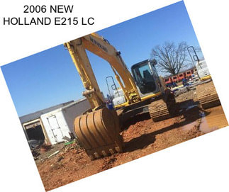 2006 NEW HOLLAND E215 LC