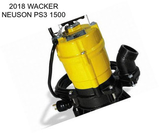 2018 WACKER NEUSON PS3 1500