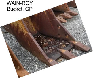 WAIN-ROY Bucket, GP