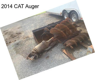 2014 CAT Auger