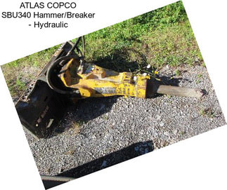 ATLAS COPCO SBU340 Hammer/Breaker - Hydraulic