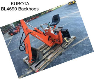 KUBOTA BL4690 Backhoes