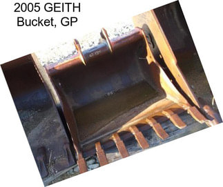 2005 GEITH Bucket, GP