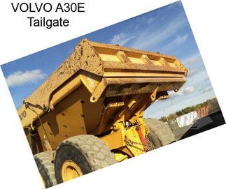 VOLVO A30E Tailgate