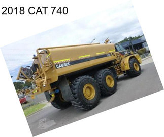 2018 CAT 740