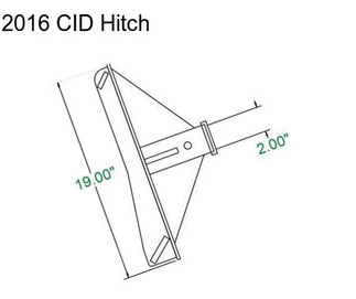 2016 CID Hitch