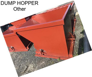 DUMP HOPPER Other