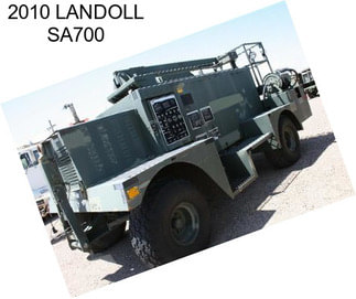 2010 LANDOLL SA700