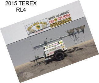 2015 TEREX RL4