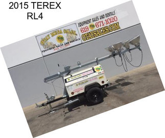 2015 TEREX RL4