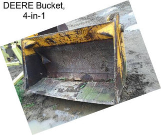 DEERE Bucket, 4-in-1