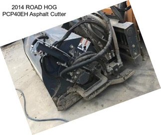 2014 ROAD HOG PCP40EH Asphalt Cutter