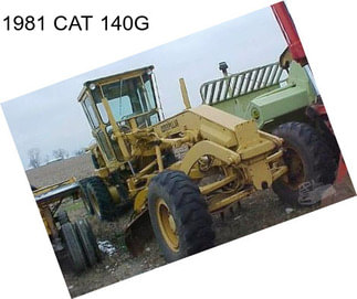 1981 CAT 140G