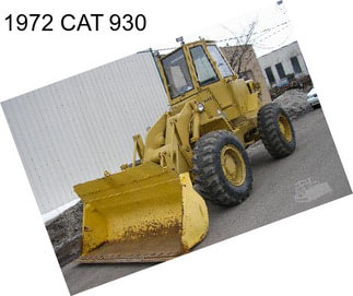 1972 CAT 930