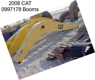 2008 CAT 0997178 Booms