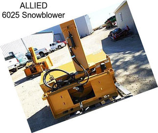 ALLIED 6025 Snowblower