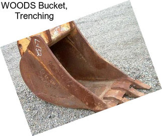 WOODS Bucket, Trenching