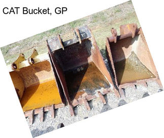 CAT Bucket, GP