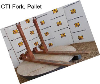 CTI Fork, Pallet