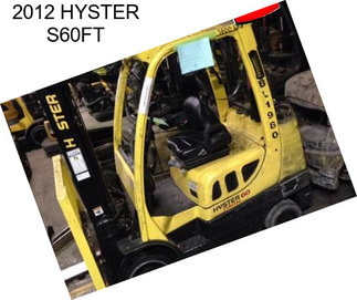 2012 HYSTER S60FT