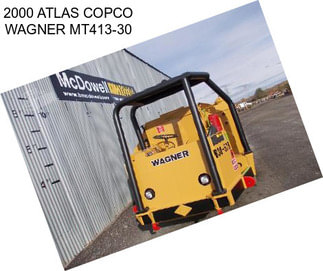 2000 ATLAS COPCO WAGNER MT413-30