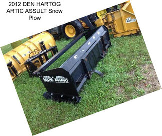 2012 DEN HARTOG ARTIC ASSULT Snow Plow