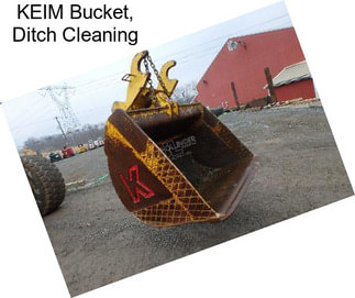 KEIM Bucket, Ditch Cleaning