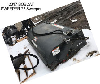 2017 BOBCAT SWEEPER 72 Sweeper