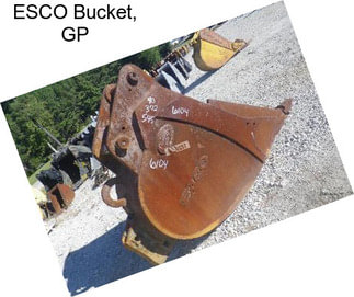 ESCO Bucket, GP