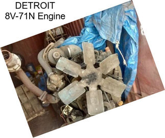 DETROIT 8V-71N Engine